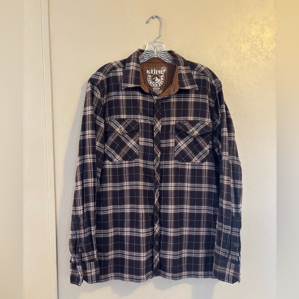 Kuhl men’s Lightweight button up size M